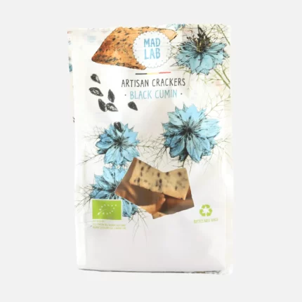 Organic Crackers with Black Cumin, 110g